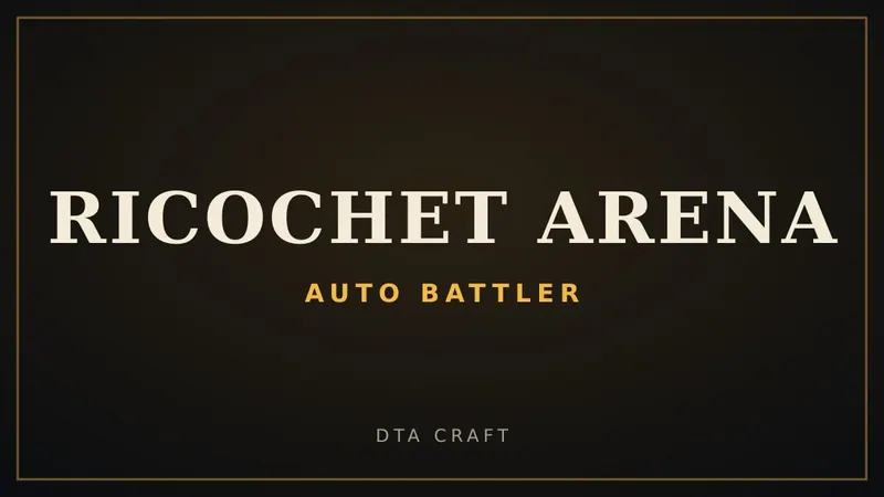 Ảnh bìa Ricochet Arena: Auto Battler